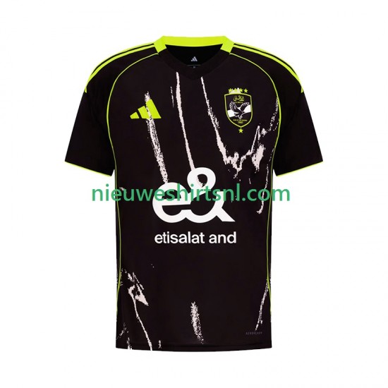 Heren Shirt met Bedrukking Al Ahly SC Uit 2025-2026 Korte Mouw