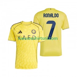 Heren Shirt met Bedrukking Al Nassr Cristiano Ronaldo 7 Thuis 2025-2026 Korte Mouw