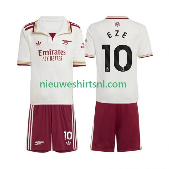 Arsenal Kind Shirt met Bedrukking Eberechi Eze 10 Derde 2025-2026 Korte Mouw