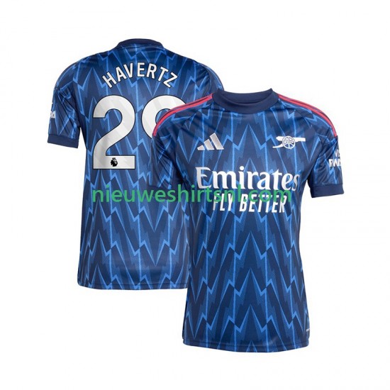 Arsenal Heren Shirt met Bedrukking Kai Havertz 29 Uit 2025-2026 Korte Mouw