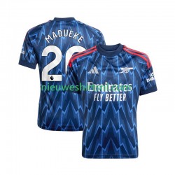 Arsenal Heren Shirt met Bedrukking Noni Madueke 20 Uit 2025-2026 Korte Mouw