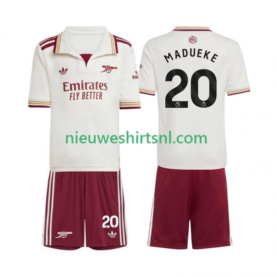 Arsenal Kind Shirt met Bedrukking Noni Madueke 20 Derde 2025-2026 Korte Mouw