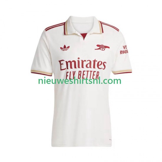 Arsenal Heren Shirt met Bedrukking Derde 2025-2026 Korte Mouw