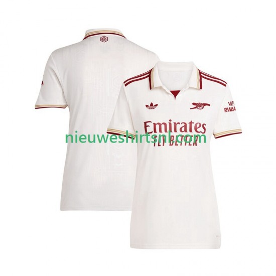 Arsenal Dames Shirt met Bedrukking Derde 2025-2026 Korte Mouw