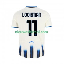 Atalanta Heren Shirt met Bedrukking Ademola Lookman 11 Uit 2025-2026 Korte Mouw