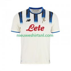 Atalanta Heren Shirt met Bedrukking Uit 2025-2026 Korte Mouw