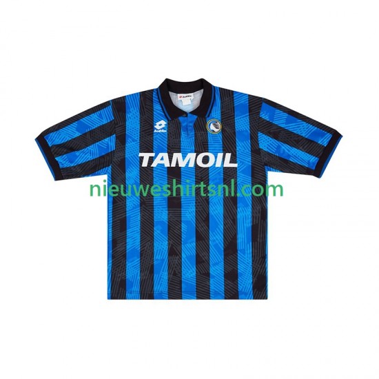 Atalanta Heren Shirt met Bedrukking 1991 Retro Thuis Korte Mouw
