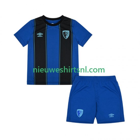 Kind Shirt met Bedrukking BOURNEMOUTH Uit 2025-2026 Korte Mouw
