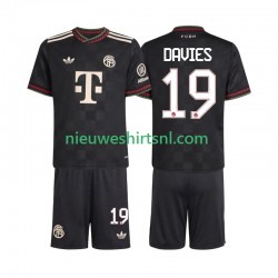 FC Bayern München Kind Shirt met Bedrukking Alphonso Davies 19 Derde 2025-2026 Korte Mouw
