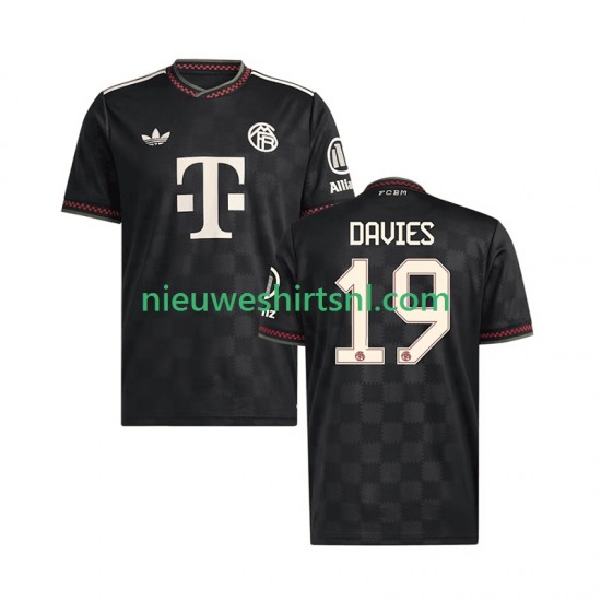 FC Bayern München Heren Shirt met Bedrukking Alphonso Davies 19 Derde 2025-2026 Korte Mouw