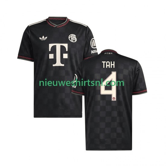 FC Bayern München Heren Shirt met Bedrukking Jonathan Tah 4 Derde 2025-2026 Korte Mouw