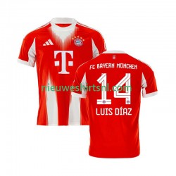 FC Bayern München Heren Shirt met Bedrukking Luis Diaz 14 Thuis 2025-2026 Korte Mouw