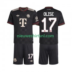 FC Bayern München Kind Shirt met Bedrukking Michael Olise 17 Derde 2025-2026 Korte Mouw