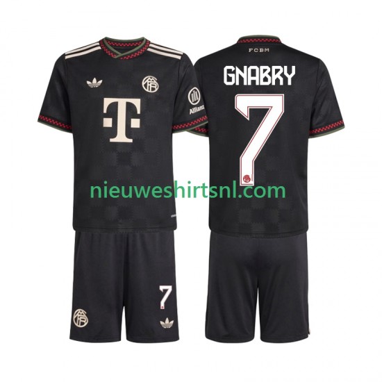 FC Bayern München Kind Shirt met Bedrukking Serge Gnabry 7 Derde 2025-2026 Korte Mouw