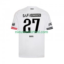Besiktas Heren Shirt met Bedrukking Rafa Silva 27 Thuis 2025-2026 Korte Mouw