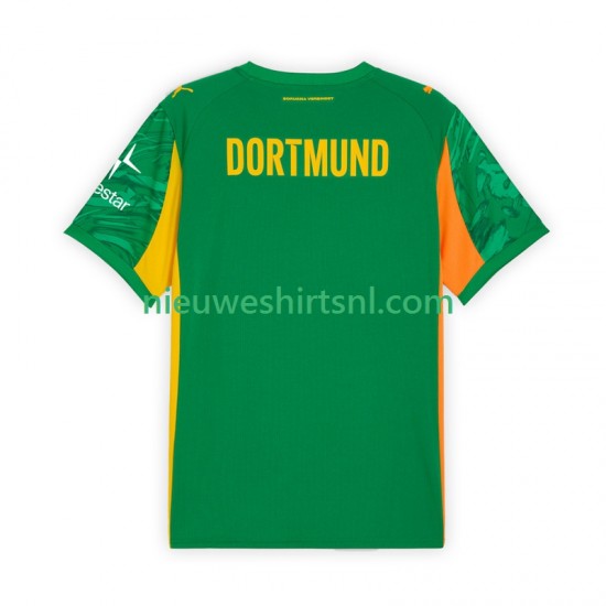 Borussia Dortmund Heren Shirt met Bedrukking Doelman Thuis 2025-2026 Korte Mouw