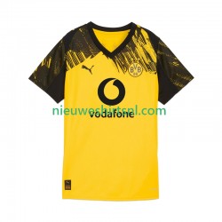 Borussia Dortmund Heren Shirt met Bedrukking Thuis 2025-2026 Korte Mouw