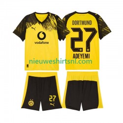 Borussia Dortmund Kind Shirt met Bedrukking Karim Adeyemi 27 Thuis 2025-2026 Korte Mouw