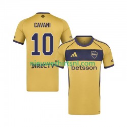 CA Boca Juniors Heren Shirt met Bedrukking Edinson Cavani 10 Uit 2025-2026 Korte Mouw