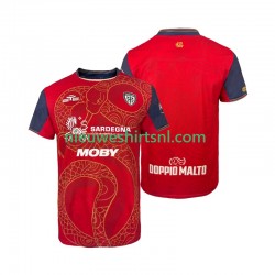 Cagliari Heren Shirt met Bedrukking Special Thuis 2025-2026 Korte Mouw