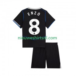 Chelsea Kind Shirt met Bedrukking Enzo Fernandez 8 Derde 2025-2026 Korte Mouw