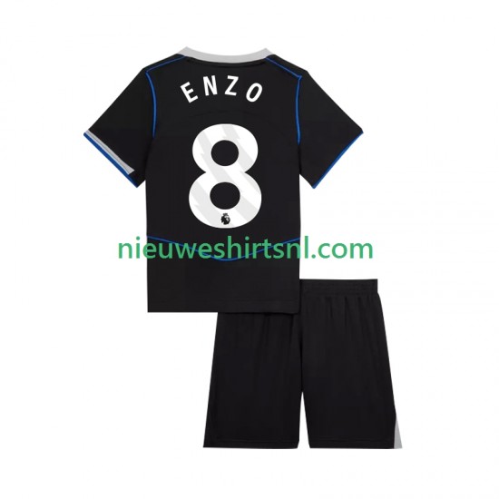 Chelsea Kind Shirt met Bedrukking Enzo Fernandez 8 Derde 2025-2026 Korte Mouw