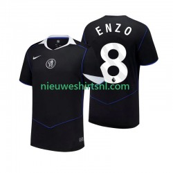 Chelsea Heren Shirt met Bedrukking Enzo Fernandez 8 Derde 2025-2026 Korte Mouw