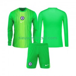 Chelsea Kind Shirt met Bedrukking Doelman Uit 2025-2026 Lange Mouw