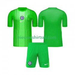Chelsea Kind Shirt met Bedrukking Doelman Uit 2025-2026 Korte Mouw