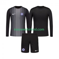Chelsea Kind Shirt met Bedrukking Doelman Thuis 2025-2026 Lange Mouw
