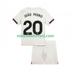 Chelsea Kind Shirt met Bedrukking Joao Pedro 20 Uit 2025-2026 Korte Mouw