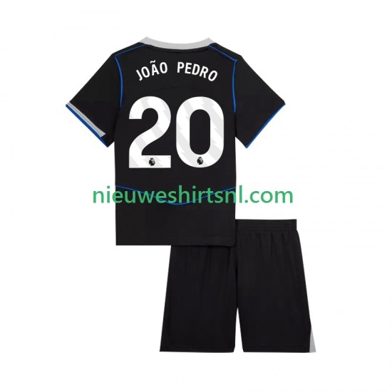 Chelsea Kind Shirt met Bedrukking Joao Pedro 20 Derde 2025-2026 Korte Mouw