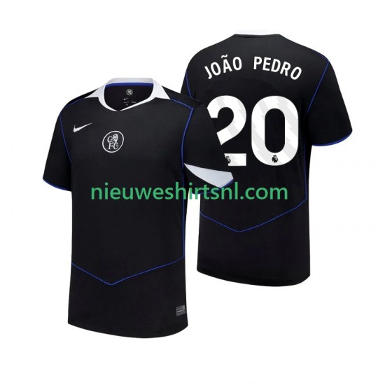 Chelsea Heren Shirt met Bedrukking Joao Pedro 20 Derde 2025-2026 Korte Mouw
