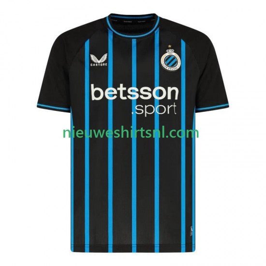 Club Brugge Heren Shirt met Bedrukking Thuis 2025-2026 Korte Mouw