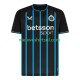 Club Brugge Heren Shirt met Bedrukking Thuis 2025-2026 Korte Mouw