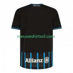 Club Brugge Heren Shirt met Bedrukking Thuis 2025-2026 Korte Mouw