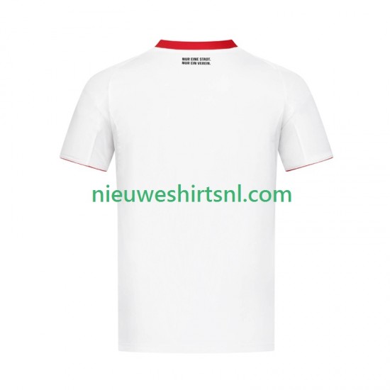 Eintracht Frankfurt Heren Shirt met Bedrukking Uit 2024-2025 Korte Mouw