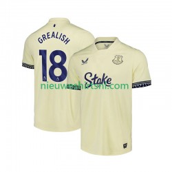 Everton Heren Shirt met Bedrukking Jack Grealish 18 Uit 2025-2026 Korte Mouw