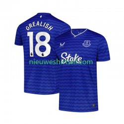 Everton Heren Shirt met Bedrukking Jack Grealish 18 Thuis 2025-2026 Korte Mouw