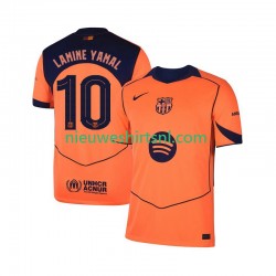 FC Barcelona Heren Shirt met Bedrukking Lamine Yamal 10 UCL Derde 2025-2026 Korte Mouw