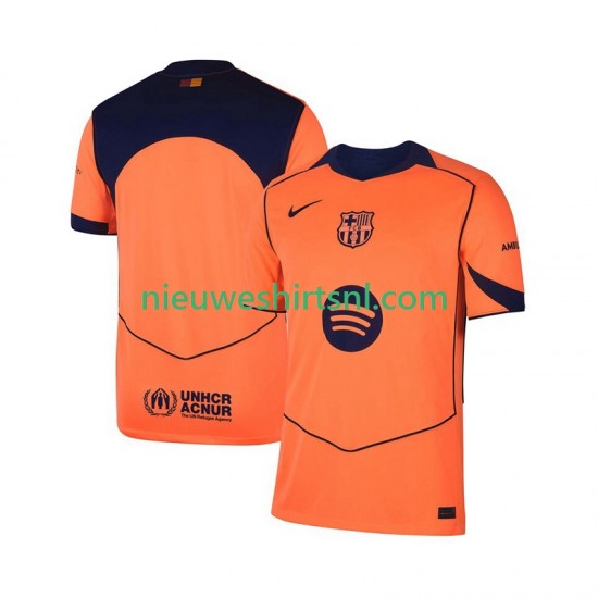 FC Barcelona Heren Shirt met Bedrukking Derde 2025-2026 Korte Mouw