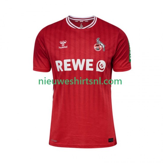 FC Köln Heren Shirt met Bedrukking Uit 2025-2026 Korte Mouw