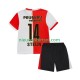 Feyenoord Rotterdam Kind Shirt met Bedrukking Sem Steijn 14 Thuis 2025-2026 Korte Mouw