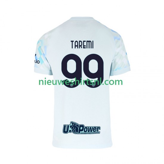 Inter Milan Heren Shirt met Bedrukking Mehdi Taremi 99 Uit 2025-2026 Korte Mouw