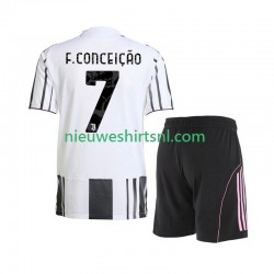 Juventus Kind Shirt met Bedrukking Francisco Conceicao 7 Thuis 2025-2026 Korte Mouw