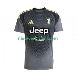 Juventus Heren Shirt met Bedrukking Doelman Uit 2025-2026 Korte Mouw