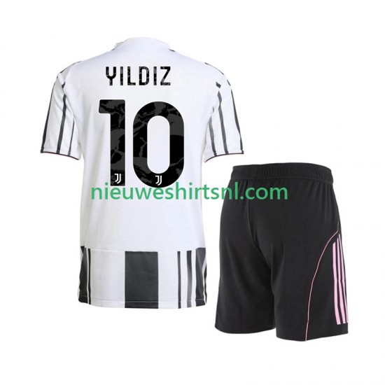 Juventus Kind Shirt met Bedrukking Kenan Yildiz 10 Thuis 2025-2026 Korte Mouw