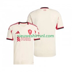 Liverpool Heren Shirt met Bedrukking Uit 2025-2026 Korte Mouw