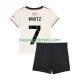 Liverpool Kind Shirt met Bedrukking Florian Wirtz 7 Uit 2025-2026 Korte Mouw