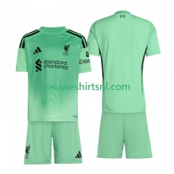 Liverpool Kind Shirt met Bedrukking Doelman Uit 2025-2026 Korte Mouw
